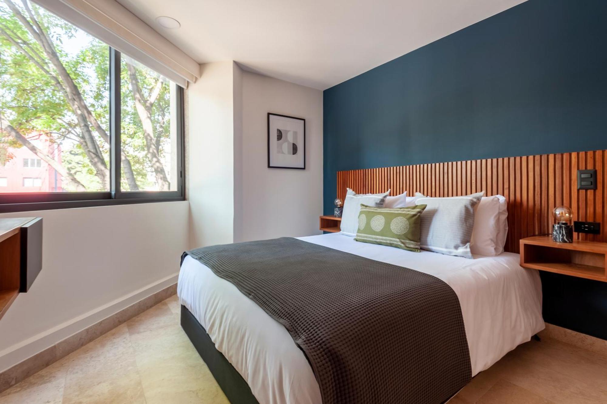 The Corner Condesa Aparthotel Kota Meksiko Bagian luar foto